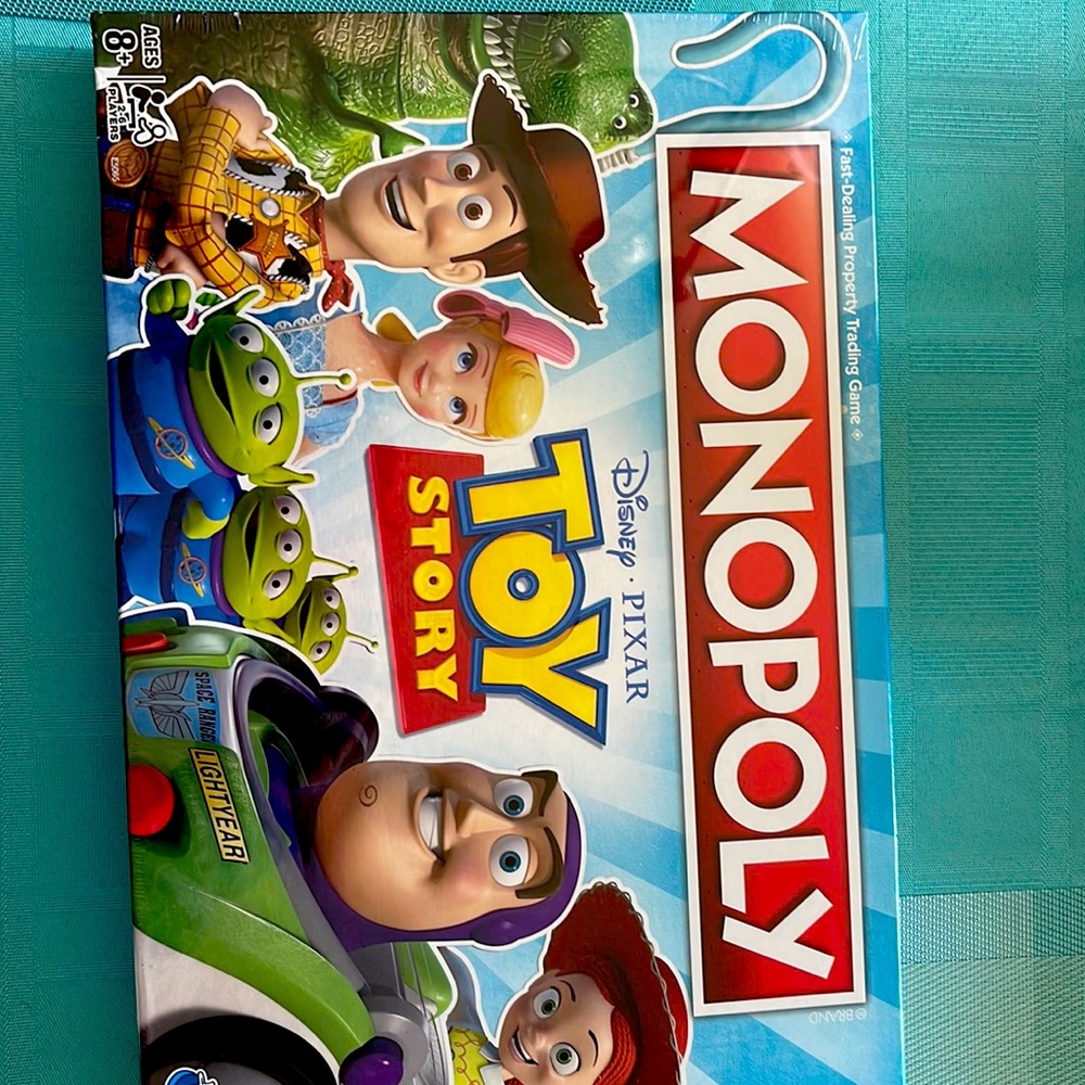 Monopoly Toy Story Game by Hasbro gaming. New in box.
